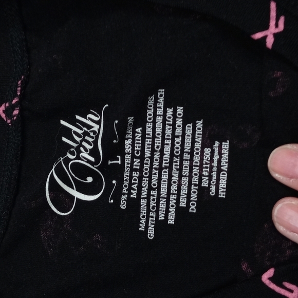 Gold Rush flamingo womens large t-shirt - Picture 3 of 6